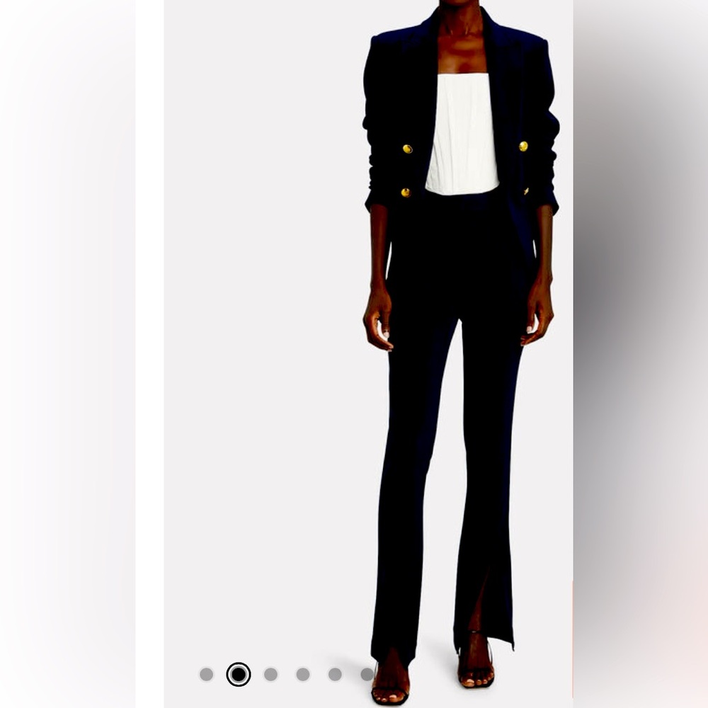 ALC Black Conway Pants with slits - size 0